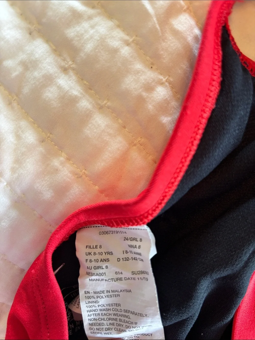 Nike Hydrastrong Solid Cut-Out Poly RacerBack One Piece Swimsuit Girl's 8